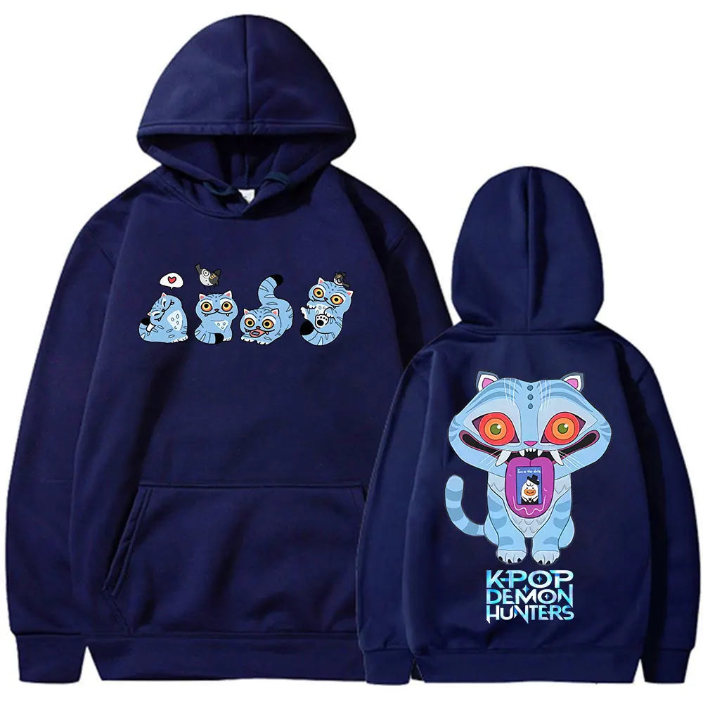 K-Pop Demon Hunters Derpy Tiger Oversized Unisex Hoodie