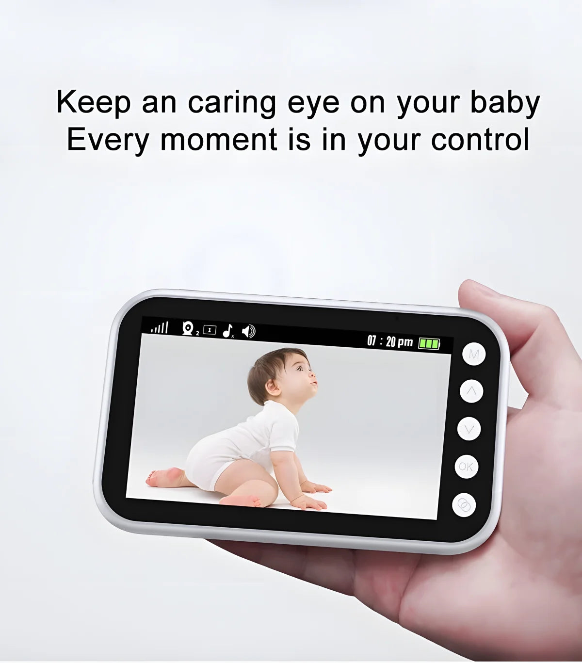 4.3 Inch Electronic Baby Monitor Video Nanny Security Protable Children Cameras Babyphone Bebe Feeding New Born Baby Items