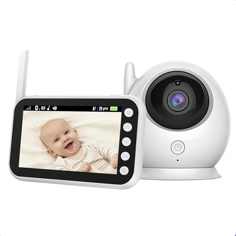 4.3 Inch Electronic Baby Monitor Video Nanny Security Protable Children Cameras Babyphone Bebe Feeding New Born Baby Items