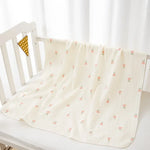 Load image into Gallery viewer, Baby Receive Blanket for Newborn Cotton Muslin Cover Swaddle Blanket Bedding Infant Bath Towel Baby Items Mother Kids Stuff 80cm
