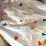 Load image into Gallery viewer, Baby Receive Blanket for Newborn Cotton Muslin Cover Swaddle Blanket Bedding Infant Bath Towel Baby Items Mother Kids Stuff 80cm
