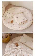 Load image into Gallery viewer, Cartoon Baby Blanket Soft Fleece Kindergarten Kids Quilt for Newborn Swaddling Blankets Stroller Cover Bedding Baby Items
