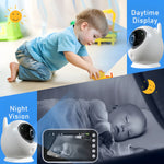 Load image into Gallery viewer, 4.3 Inch Electronic Baby Monitor Video Nanny Security Protable Children Cameras Babyphone Bebe Feeding New Born Baby Items
