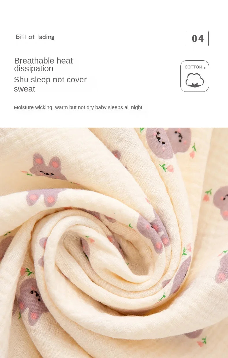 Baby Receive Blanket for Newborn Cotton Muslin Cover Swaddle Blanket Bedding Infant Bath Towel Baby Items Mother Kids Stuff 80cm