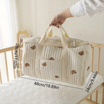 Load image into Gallery viewer, Large Mommy Bag Maternity Baby Diaper Storage Bag Large Capacity Baby Items Organizer Women Travel Bag Multi-functional Handbag
