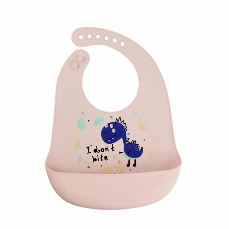 Waterproof Baby Bibs Soft Silicone Scarf Cute Cartoon Brint Baby Items Boys And Girls Adjustable Bibs Burp Sloths