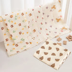 Load image into Gallery viewer, Baby Receive Blanket for Newborn Cotton Muslin Cover Swaddle Blanket Bedding Infant Bath Towel Baby Items Mother Kids Stuff 80cm
