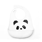 Load image into Gallery viewer, Waterproof Baby Bibs Soft Silicone Scarf Cute Cartoon Brint Baby Items Boys And Girls Adjustable Bibs Burp Sloths
