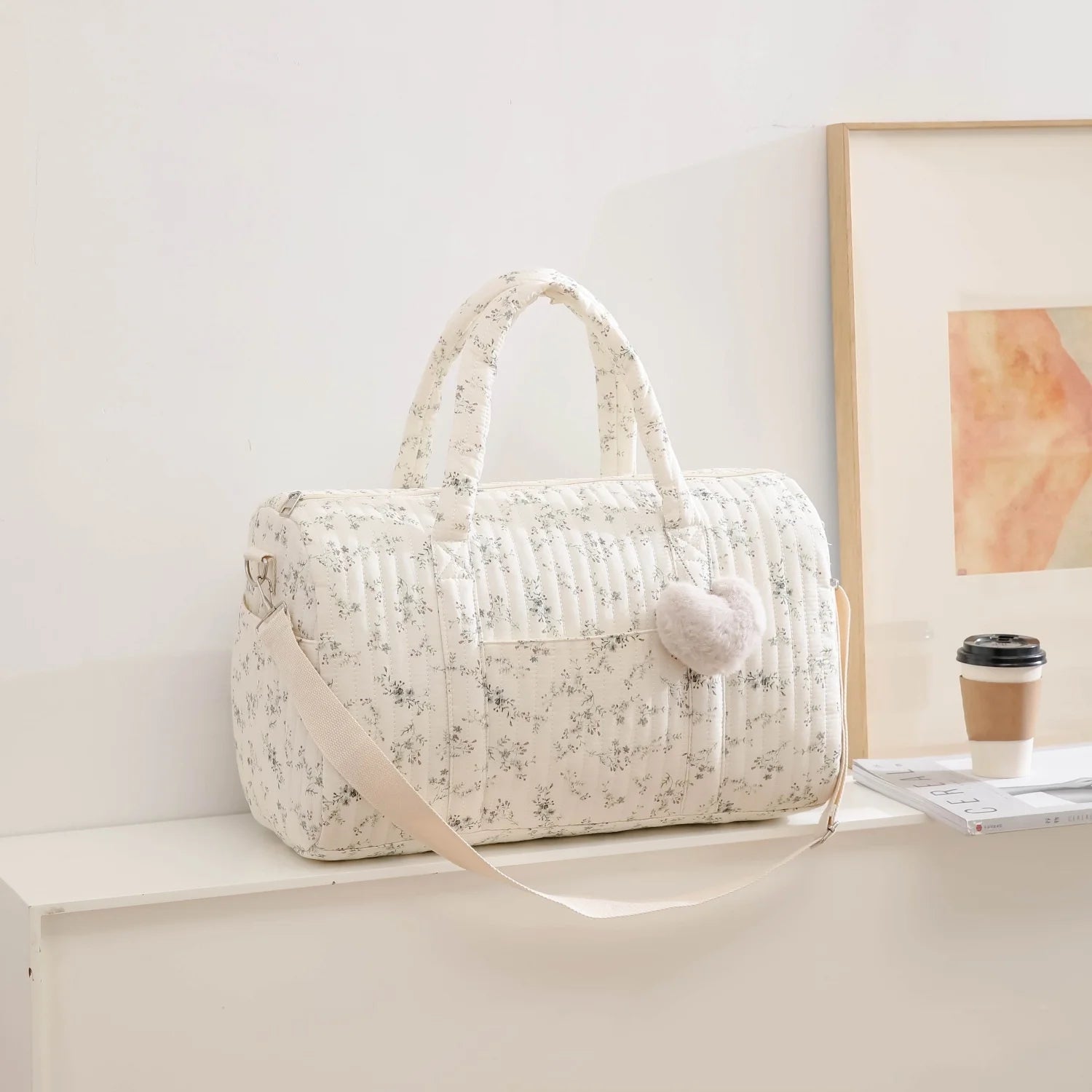 Large Mommy Diaper Bag & Baby Travel Organizer