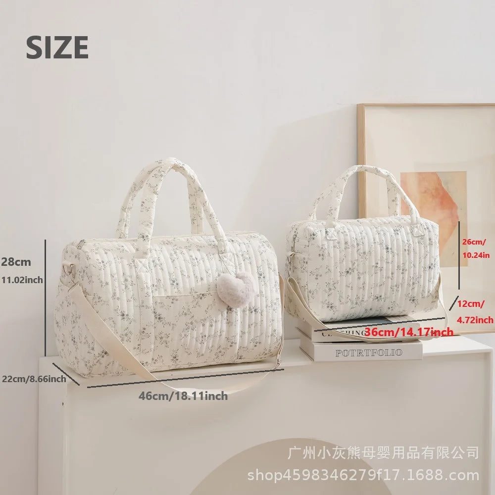 Large Mommy Diaper Bag & Baby Travel Organizer