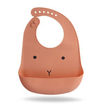 Load image into Gallery viewer, Waterproof Baby Bibs Soft Silicone Scarf Cute Cartoon Brint Baby Items Boys And Girls Adjustable Bibs Burp Sloths
