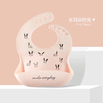 Load image into Gallery viewer, Waterproof Baby Bibs Soft Silicone Scarf Cute Cartoon Brint Baby Items Boys And Girls Adjustable Bibs Burp Sloths
