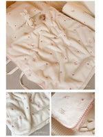Load image into Gallery viewer, Cartoon Baby Blanket Soft Fleece Kindergarten Kids Quilt for Newborn Swaddling Blankets Stroller Cover Bedding Baby Items
