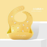 Load image into Gallery viewer, Waterproof Baby Bibs Soft Silicone Scarf Cute Cartoon Brint Baby Items Boys And Girls Adjustable Bibs Burp Sloths

