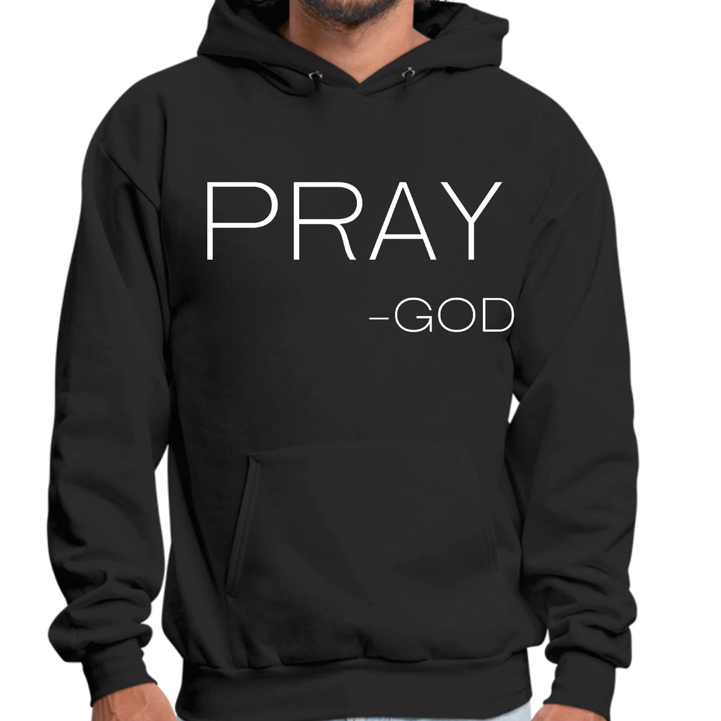 Mens Graphic Hoodie Say it Soul - Pray -god-0